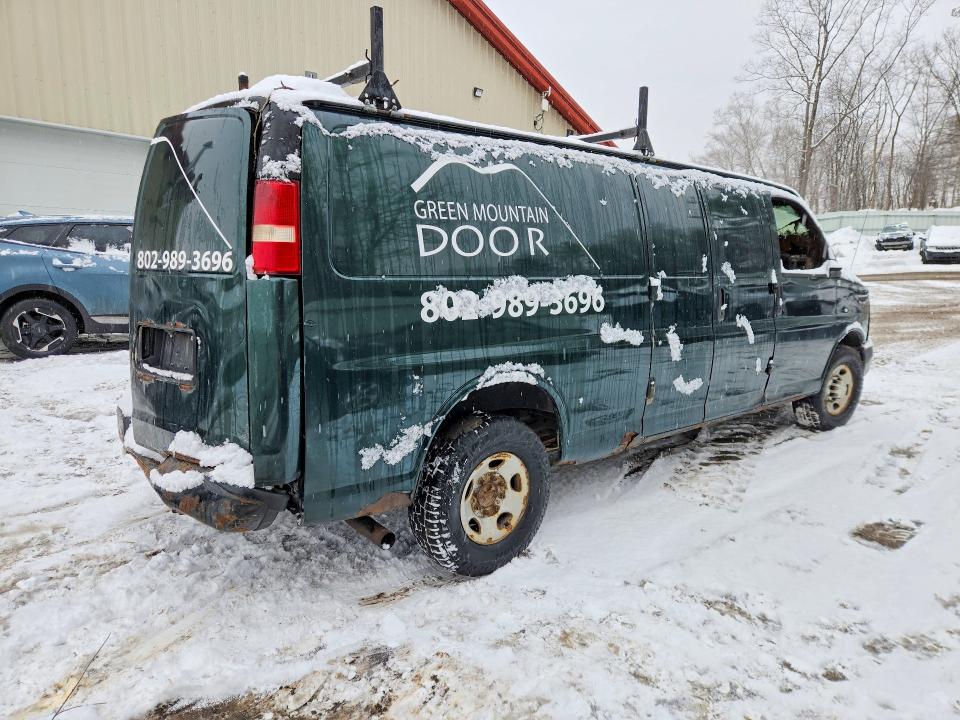 2012 Chev Express VIN 1GCWGGCA8C1200240 COPART salvage auction — INTERIOR BURN, VT - CERT OF TITLE-SALVAGE VEHICLE, sold $989 on 2026-07-20 (photo 3)