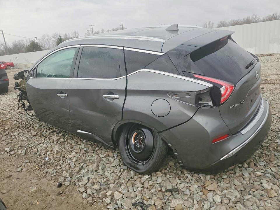 2016 Niss Murano VIN 5N1AZ2MH0GN161575 COPART salvage auction — ALL OVER, WV - CERTIFICATE OF TITLE, sold $825 on 2026-07-09 (photo 2)