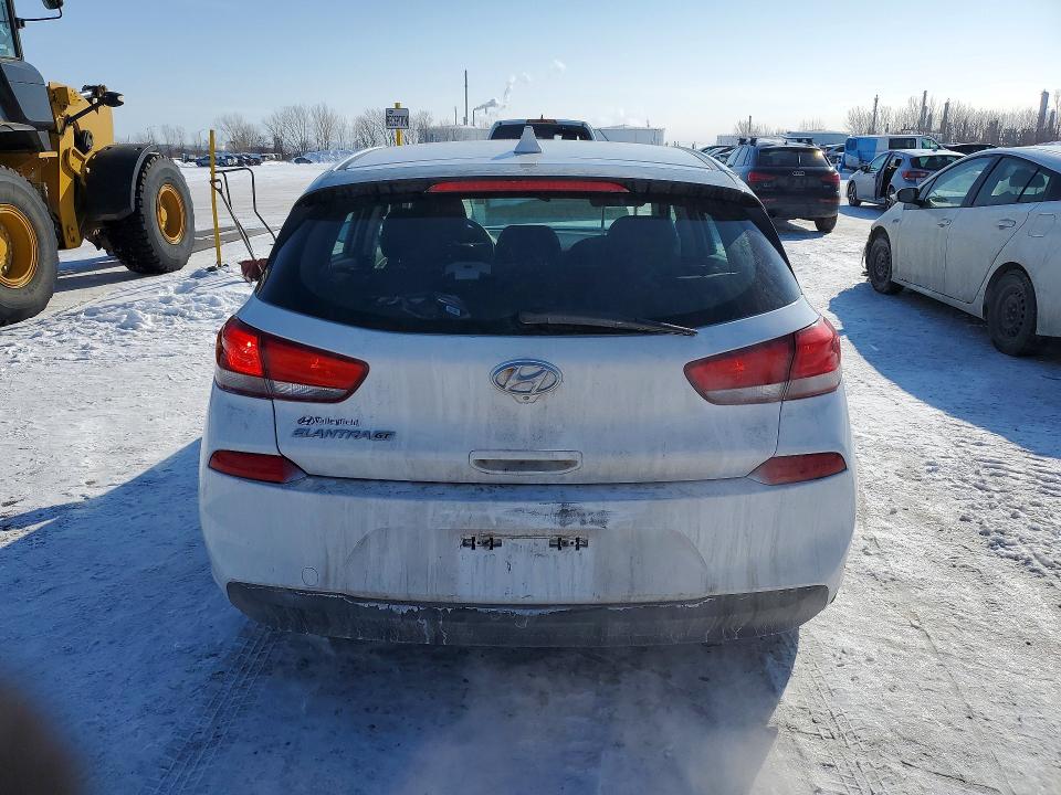2018 Hyundai Elantra VIN KMHH35LE4JU066748 COPART salvage auction — FRONT END, Qc - Gravement Accidente, sold $200 on 2026-07-28 (photo 6)