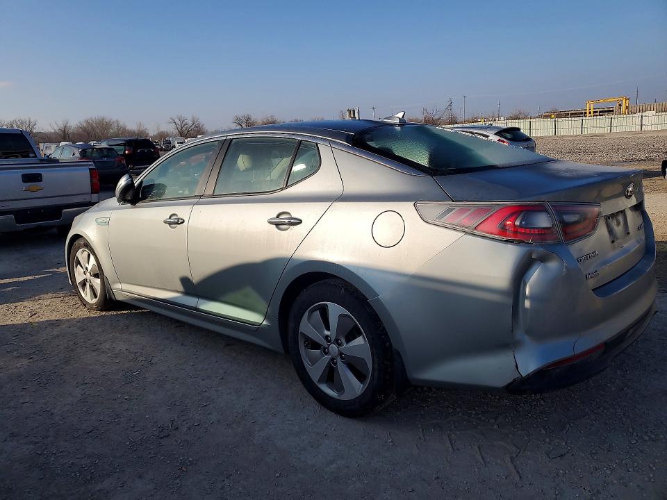 2016 Kia Optima VIN KNAGN4AD0G5094254 COPART salvage auction — REAR END, Wv - Certificate Of Title, sold $1,500 on 2026-07-09 (photo 2)