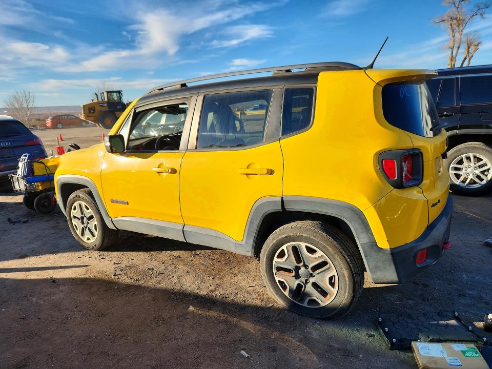 2015 Jeep Renegade VIN ZACCJBCT4FPC16125 COPART salvage auction — MECHANICAL, Nm - Certificate Of Title, sold $1,800 on 2026-07-30 (photo 2)