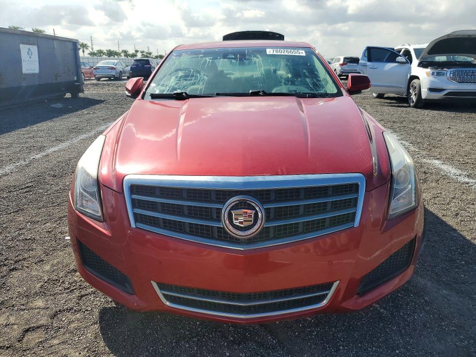 2013 Cadillac Ats VIN 1G6AB5S37D0153633 COPART salvage auction — WATER/FLOOD, Fl - Certificate Of Destruction, sold $1,900 on 2026-08-26 (photo 5)