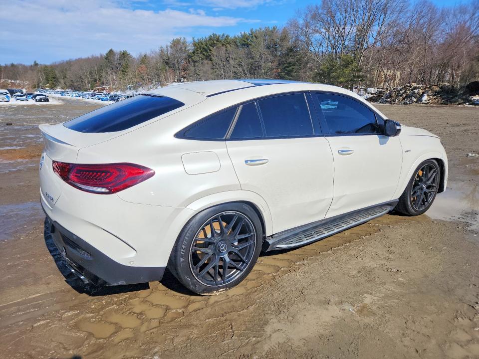 2022 Mercedes-Benz GLE-Class VIN 4JGFD6BB8NA744832 COPART salvage auction — Front End, CA - CERTIFICATE OF TITLE, sold $31,000 on 2026-07-01 (photo 3)