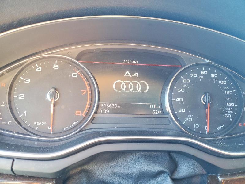 2019 Audi A4 VIN WAUGMAF48KA011180 COPART salvage auction — MECHANICAL, Wv - Certificate Of Title, sold $4,750 on 2026-07-20 (photo 9)