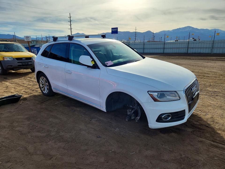 2015 Audi Q5 VIN WA1CFAFP2FA115623 COPART salvage auction — SIDE, Co - Certificate Of Title, sold $2,650 on 2026-07-20 (photo 4)
