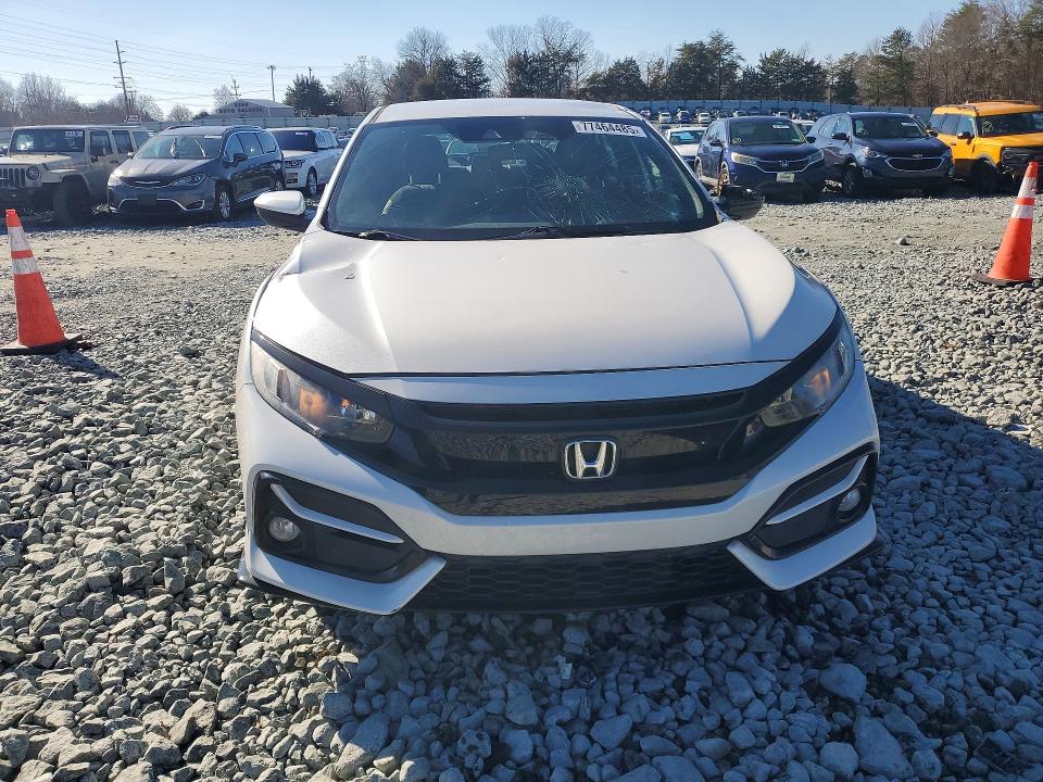 2020 Honda Civic VIN SHHFK7H41LU212849 COPART salvage auction — FRONT END, Nc - Salvage Certificate Of Title, sold $6,100 on 2026-07-29 (photo 5)