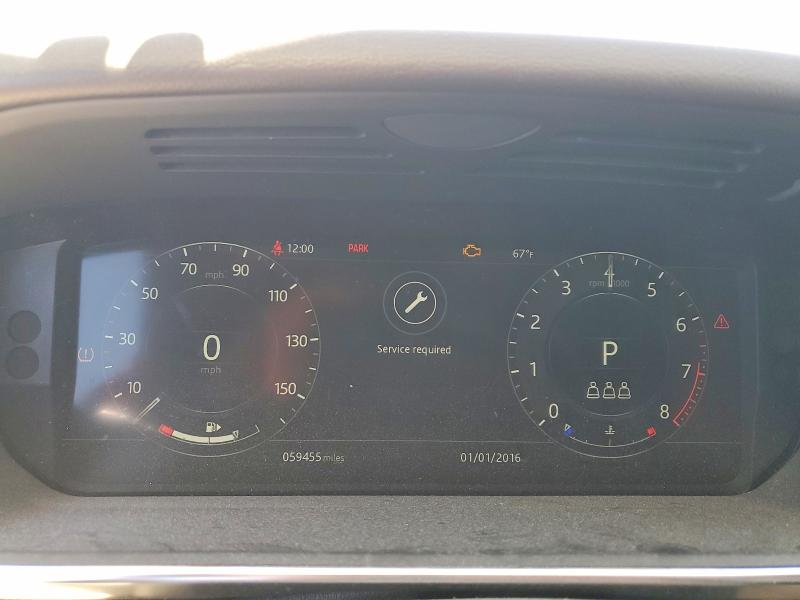 2019 Land rover Rangerover VIN SALWG2RV4KA419216 COPART salvage auction — FRONT END, Fl - Certificate Of Title, sold $14,500 on 2026-07-19 (photo 9)