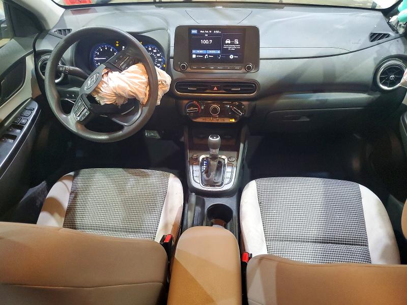 2022 Hyundai Kona VIN KM8K2CAB4NU802616 COPART salvage auction — FRONT END, Nh - Cert Of Title-Salvage, sold $2,650 on 2026-07-07 (photo 8)
