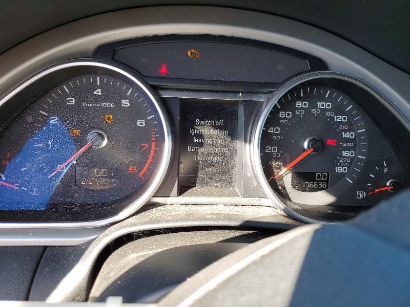2015 Audi Q7 VIN WA1LGAFE5FD001013 COPART salvage auction — MINOR DENT/SCRATCHES, Fl - Certificate Of Title, sold $1,850 on 2026-07-27 (photo 9)