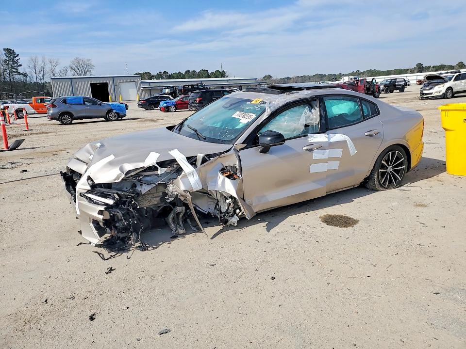 2025 Volvo S60 plus VIN 7JRH60FC0SG364935 COPART salvage auction — FRONT END, Sc - Cert Of Title-Salvage, sold $5,500 on 2026-07-14 (photo 1)