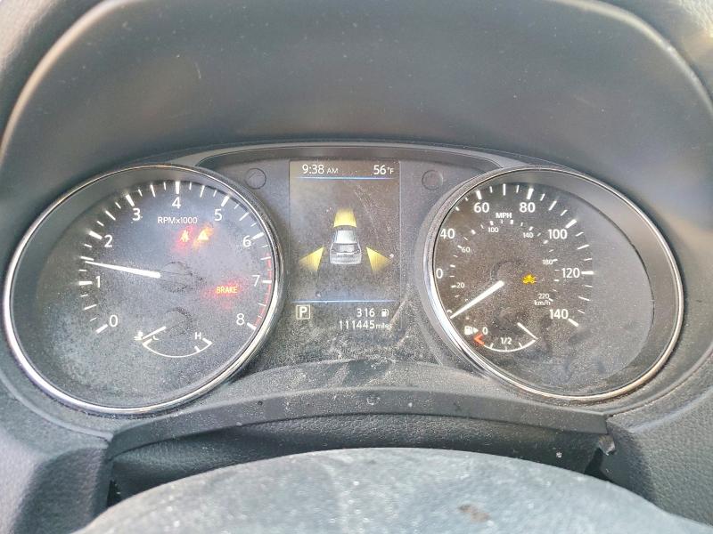 2019 Nissan Rogue VIN 5N1AT2MT0KC722626 COPART salvage auction — FRONT END, Co - Public - Salvage Title, sold $2,050 on 2026-07-09 (photo 9)