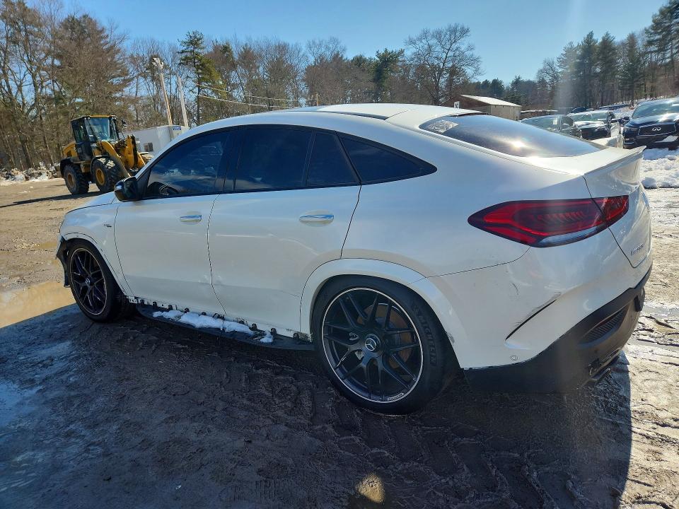 2022 Mercedes-Benz GLE-Class VIN 4JGFD6BB8NA744832 COPART salvage auction — Front End, CA - CERTIFICATE OF TITLE, sold $31,000 on 2026-07-01 (photo 2)