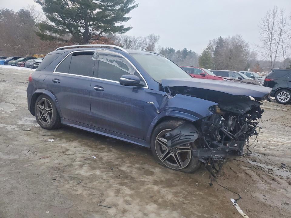 2024 Mercedes-benz Gle class VIN 4JGFB6BB8RB025506 COPART salvage auction — FRONT END, Sc - Certificate Of Title, sold $28,750 on 2026-07-21 (photo 4)