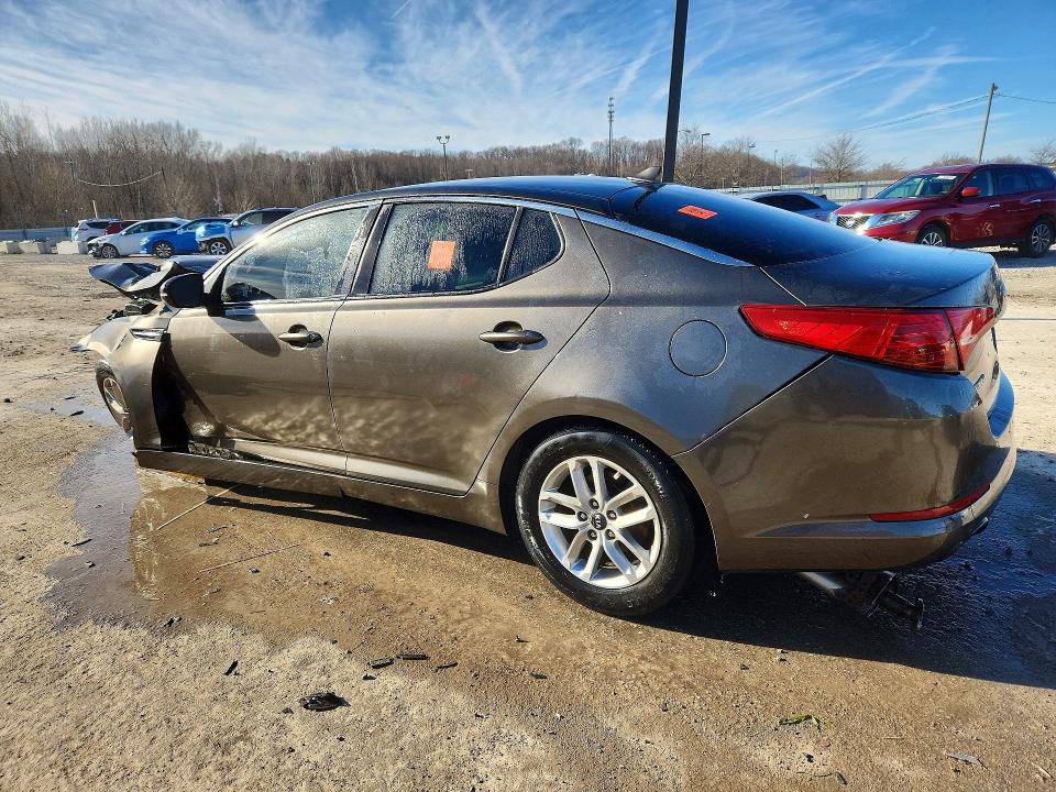 2011 Kia Optima VIN KNAGM4A76B5088545 COPART salvage auction — FRONT END, Ky - Bill Of Sale/Part Only/No Titl, sold $300 on 2026-07-13 (photo 2)