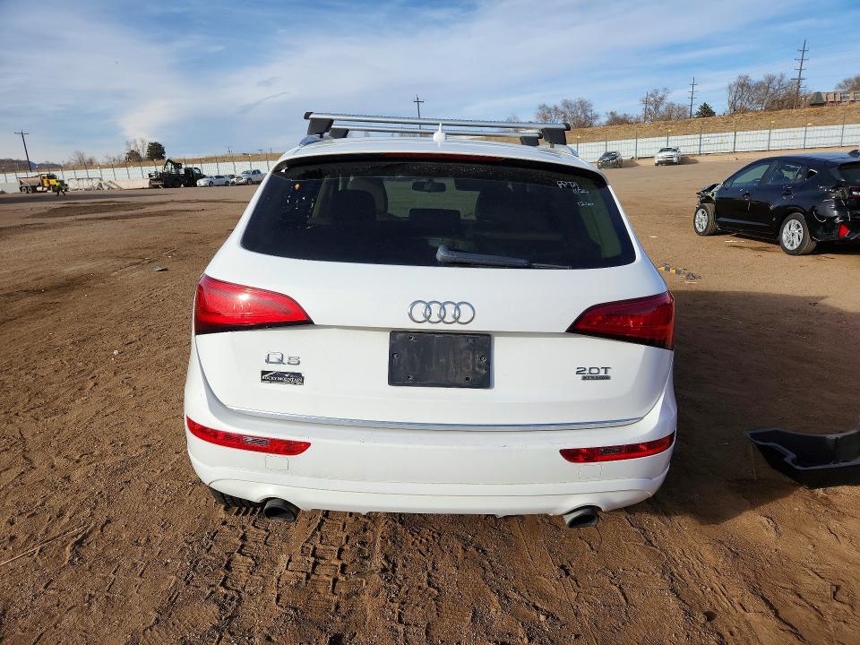 2015 Audi Q5 VIN WA1CFAFP2FA115623 COPART salvage auction — SIDE, Co - Certificate Of Title, sold $2,650 on 2026-07-20 (photo 6)