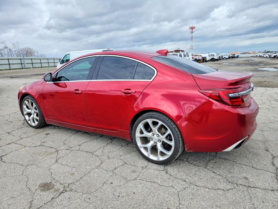 2015 Buick Regal VIN 2G4GT5GX6F9265957 COPART salvage auction — REAR END, Ca - Salvage Certificate, sold $1,700 on 2026-07-10 (photo 2)