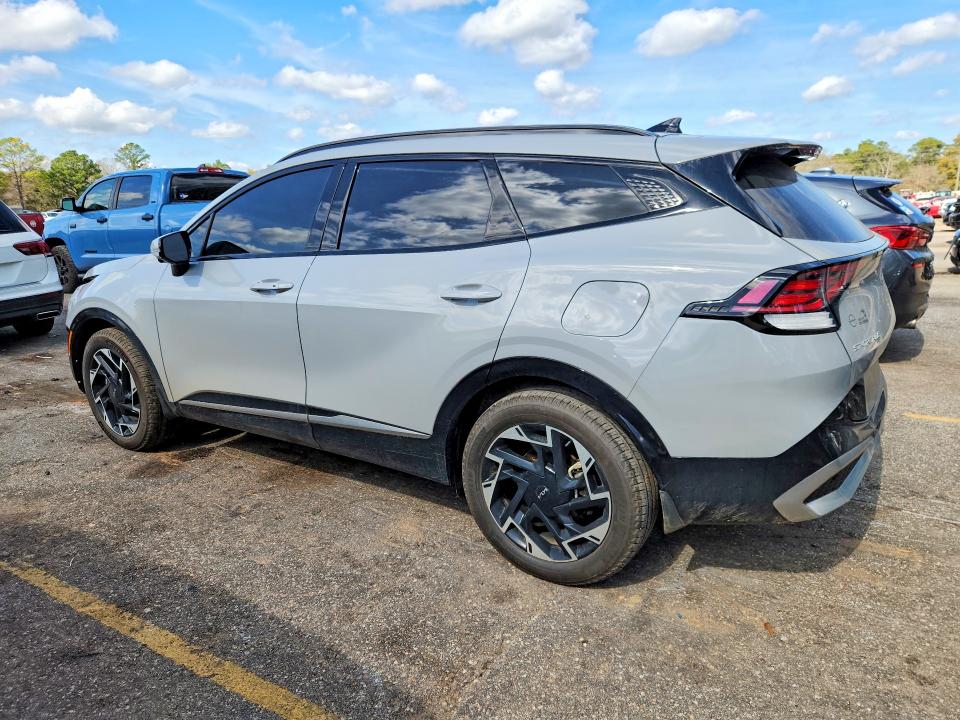 2025 Kia Sportage VIN 5XYK53DF5SG270039 COPART salvage auction — FRONT END, Al - Certificate Of Title, sold $1,100 on 2026-07-27 (photo 2)