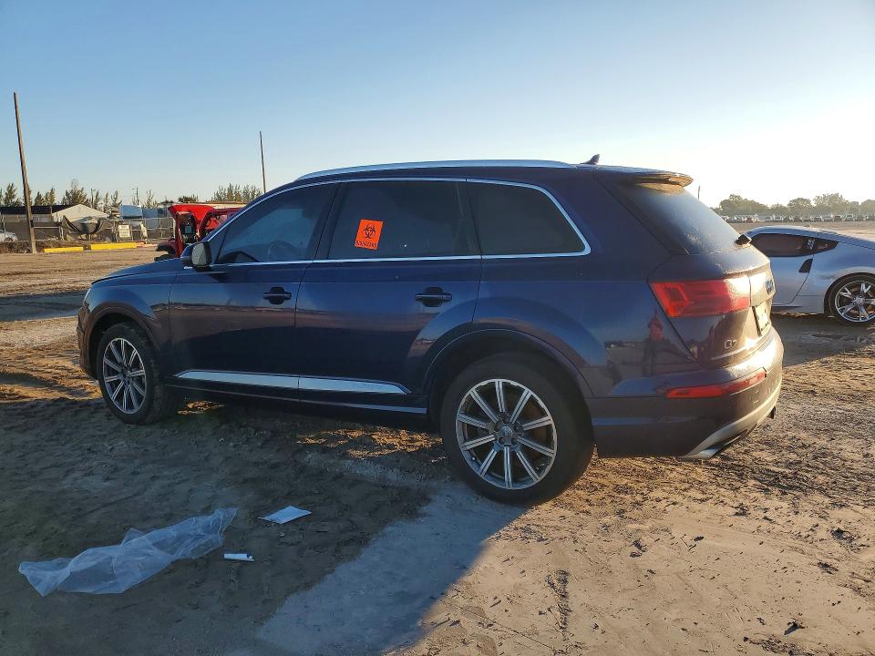 2019 Audi Q7 VIN WA1AAAF73KD045242 COPART salvage auction — WATER/FLOOD, Va - Cert Of Title-Flood, sold $6,900 on 2026-07-30 (photo 2)