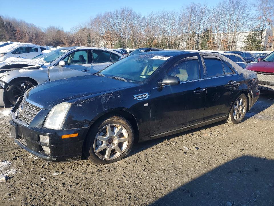 2010 Cadillac Sts VIN 1G6DU6EV1A0125686 COPART salvage auction — FRONT END, Ma - Certificate Of Title, sold $1,250 on 2026-07-10 (photo 1)