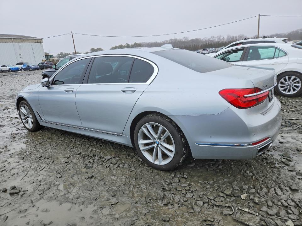 2016 BMW 7 series VIN WBA7F2C56GG416813 COPART salvage auction — MINOR DENT/SCRATCHES, Pa - Cert Of Title, sold $5,500 on 2026-07-20 (photo 2)