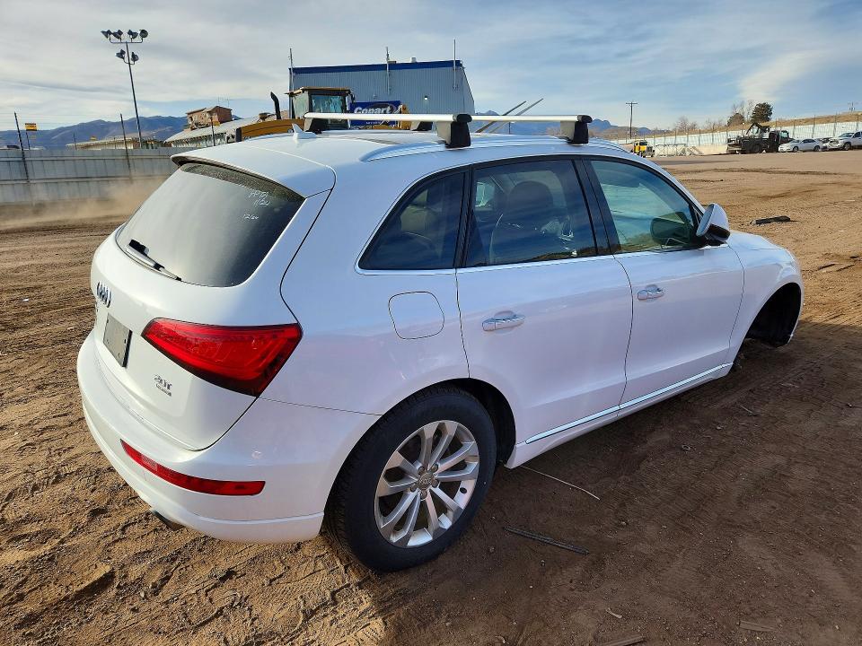 2015 Audi Q5 VIN WA1CFAFP2FA115623 COPART salvage auction — SIDE, Co - Certificate Of Title, sold $2,650 on 2026-07-20 (photo 3)