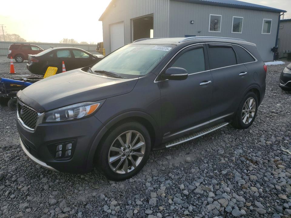2018 Kia Sorento VIN 5XYPKDA50JG402199 COPART salvage auction — FRONT END, Oh - Cert Of Title-Repossession, sold $3,900 on 2026-07-28 (photo 1)