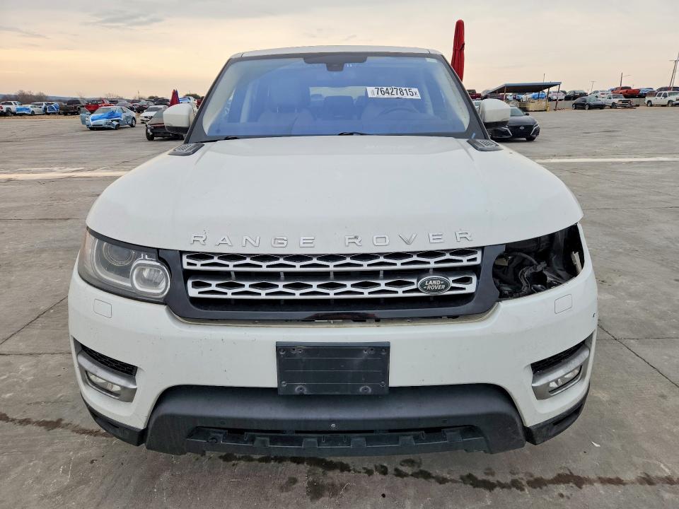 2016 Land rover Rangerover VIN SALWR2PF7GA663889 COPART salvage auction — FRONT END, Tx - Salvage Vehicle Title, sold $5,500 on 2026-07-02 (photo 5)