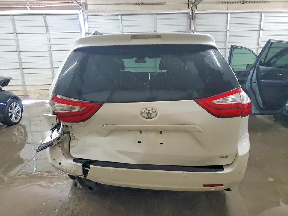 2017 Toyota Sienna VIN 5TDYZ3DC4HS856456 COPART salvage auction — REAR END, In - Cert Of Title-Salvage Title, sold $2,950 on 2026-07-28 (photo 6)
