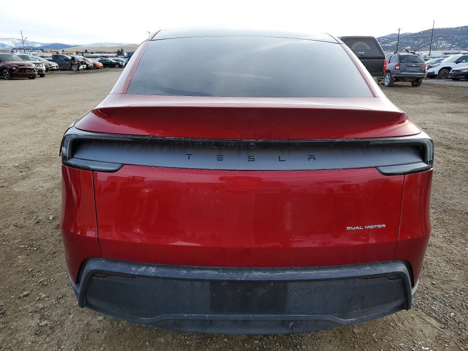 2026 Tesla Model y VIN 7SAYGDEE3TF360897 COPART salvage auction — FRONT END, Mt - Salvage Certificate Of A Vehic, sold $15,800 on 2026-07-14 (photo 6)