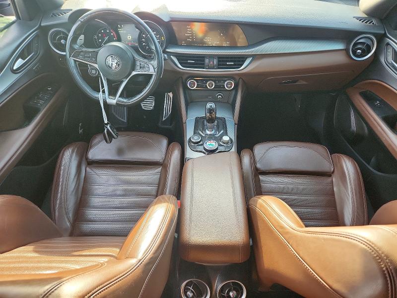 2018 Alfa romeo Stelvio VIN ZASFAKNN6J7B72315 COPART salvage auction — FRONT END, Il - Salvage Certificate, sold $2,900 on 2026-07-08 (photo 8)