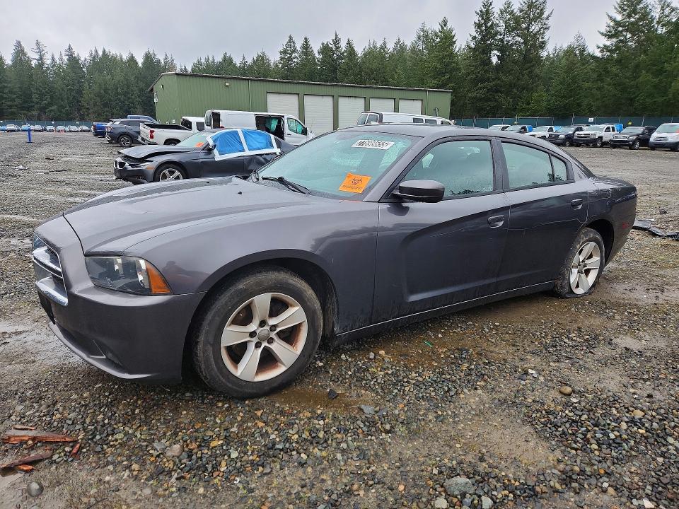 2014 Dodge Charger VIN 2C3CDXBG8EH102383 COPART salvage auction — SIDE, WV - CERTIFICATE OF TITLE, sold $2,950 on 2026-07-02 (photo 1)