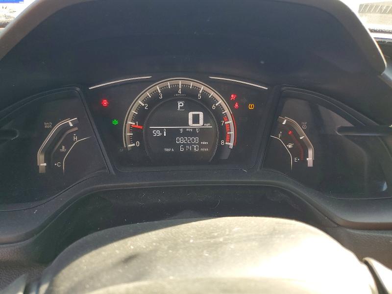 2017 Honda Civic VIN 2HGFC4B05HH303709 COPART salvage auction — FRONT END, TX - SALVAGE VEHICLE TITLE, sold $4,500 on 2026-07-31 (photo 9)