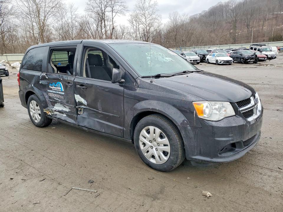 2017 Dodge Caravan VIN 2C4RDGBG9HR605893 COPART salvage auction — SIDE, ID - SALVAGE CERTIFICATE OF TITLE, sold $325 on 2026-07-02 (photo 4)
