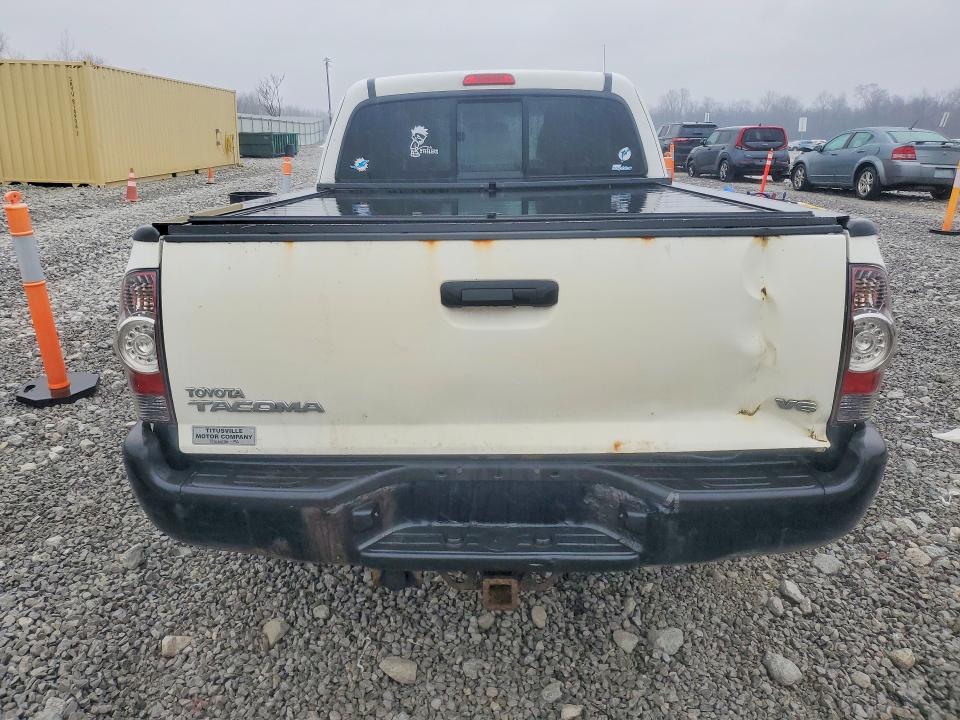 2011 Toyota Tacoma VIN 5TFUU4EN6BX011922 COPART salvage auction — MECHANICAL, Wv - Certificate Of Title, sold $4,250 on 2026-07-31 (photo 6)