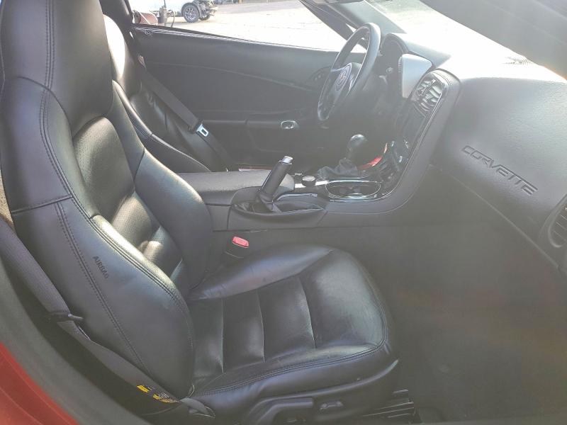 2005 Chev Corvette VIN 1G1YY24U755136682 COPART salvage auction — SIDE, CA - SALVAGE CERTIFICATE, sold $4,900 on 2026-07-06 (photo 7)