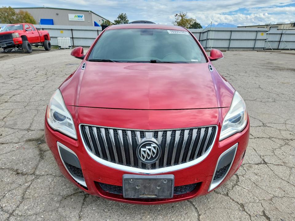 2015 Buick Regal VIN 2G4GT5GX6F9265957 COPART salvage auction — REAR END, Ca - Salvage Certificate, sold $1,700 on 2026-07-10 (photo 5)