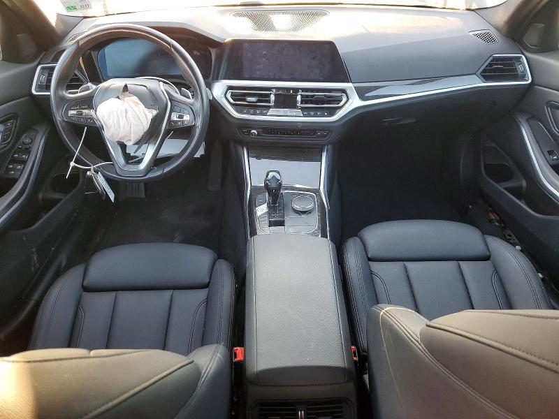 2019 BMW 3 series VIN 3MW5R1J57K8B02025 COPART salvage auction — FRONT END, Tx - Salvage Vehicle Title, sold $550 on 2026-07-30 (photo 8)