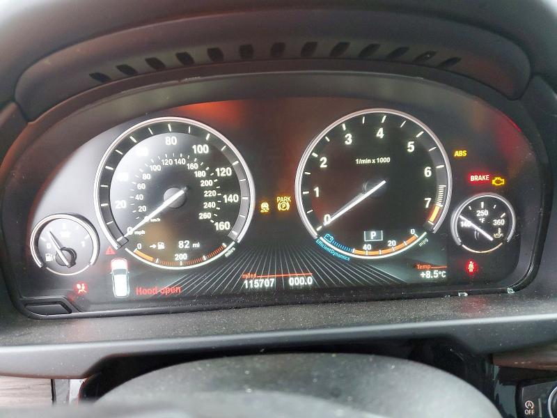 2014 BMW X5 VIN 5UXKR6C54E0C03992 COPART salvage auction — MINOR DENT/SCRATCHES, Ca - Dis/Dlr/Exp Only Clean Title, sold $3,350 on 2026-07-28 (photo 9)