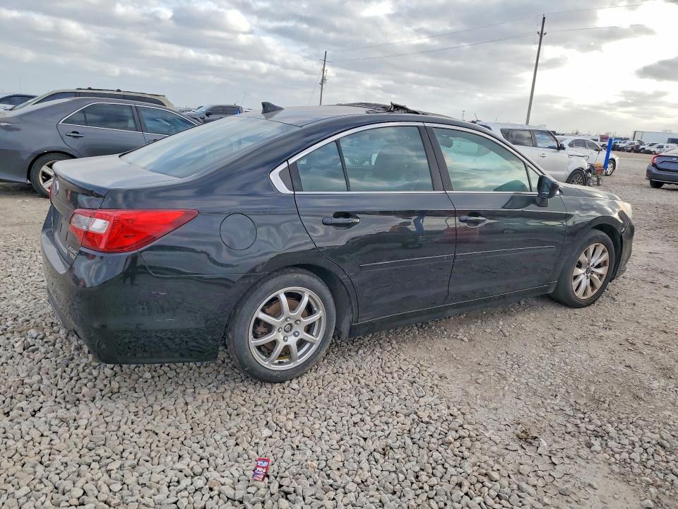 2017 Subaru LEGACY VIN 4S3BNAC66H3065140 COPART salvage auction — INTERIOR BURN, Tx - Certificate Of Title, sold $875 on 2026-07-02 (photo 3)