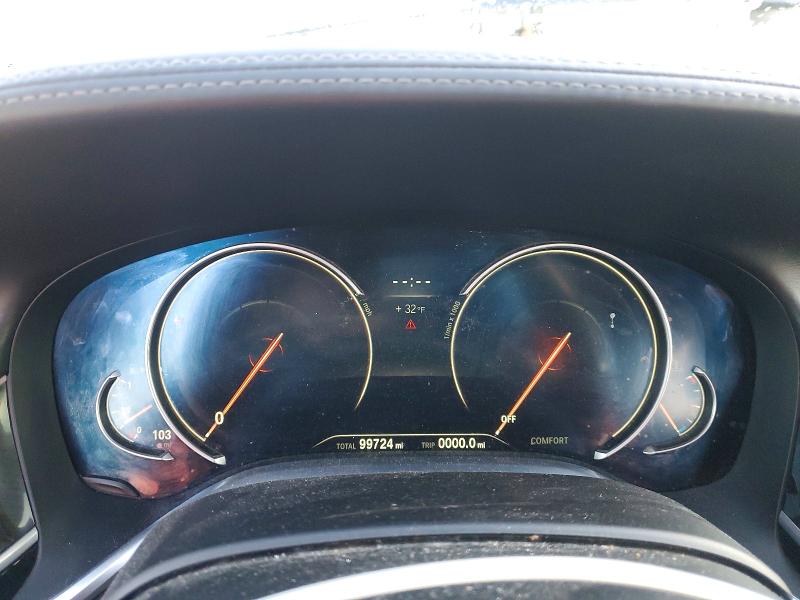2018 BMW 7 series VIN WBA7F2C56JG424465 COPART salvage auction — NORMAL WEAR, Ar - Certificate Of Title (P), sold $9,600 on 2026-07-28 (photo 9)
