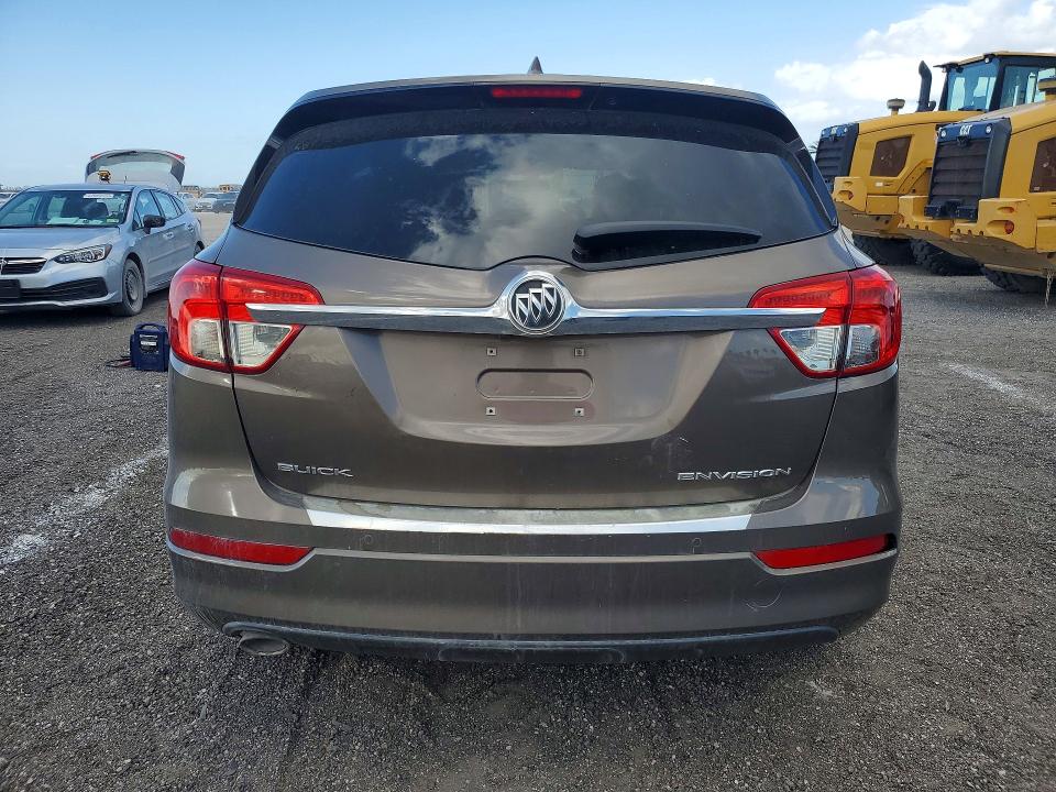 2018 Buick Envision VIN LRBFX1SA8JD007918 COPART salvage auction — FRONT END, Fl - Cert Of Title-Slvg Rebld Flood, sold $2,800 on 2026-07-27 (photo 6)