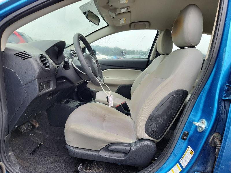 2018 Mitsubishi Mirage VIN ML32F3FJ6JHF03808 COPART salvage auction — FRONT END, Sc - Cert Of Title-Salvage, sold $1,600 on 2026-07-13 (photo 7)