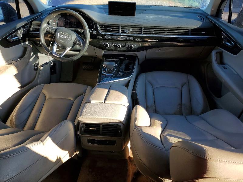 2019 Audi Q7 VIN WA1AAAF73KD045242 COPART salvage auction — WATER/FLOOD, Va - Cert Of Title-Flood, sold $6,900 on 2026-07-30 (photo 8)