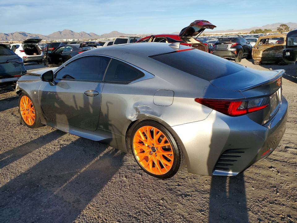 2015 Lexus Rc350 VIN JTHHE5BC5F5003186 COPART salvage auction — FRONT END, Nv - Salvage Title, sold $2,300 on 2026-07-07 (photo 2)
