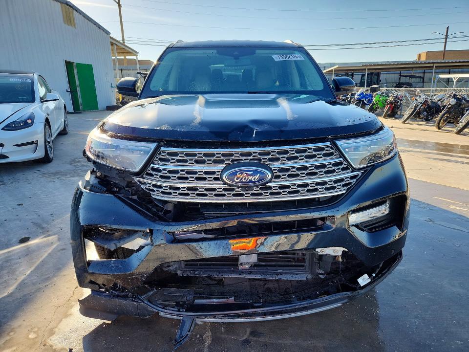 2023 Ford Explorer VIN 1FMSK8FH6PGA60098 COPART salvage auction — FRONT END, Va - Certificate Of Title, sold $12,800 on 2026-07-02 (photo 5)