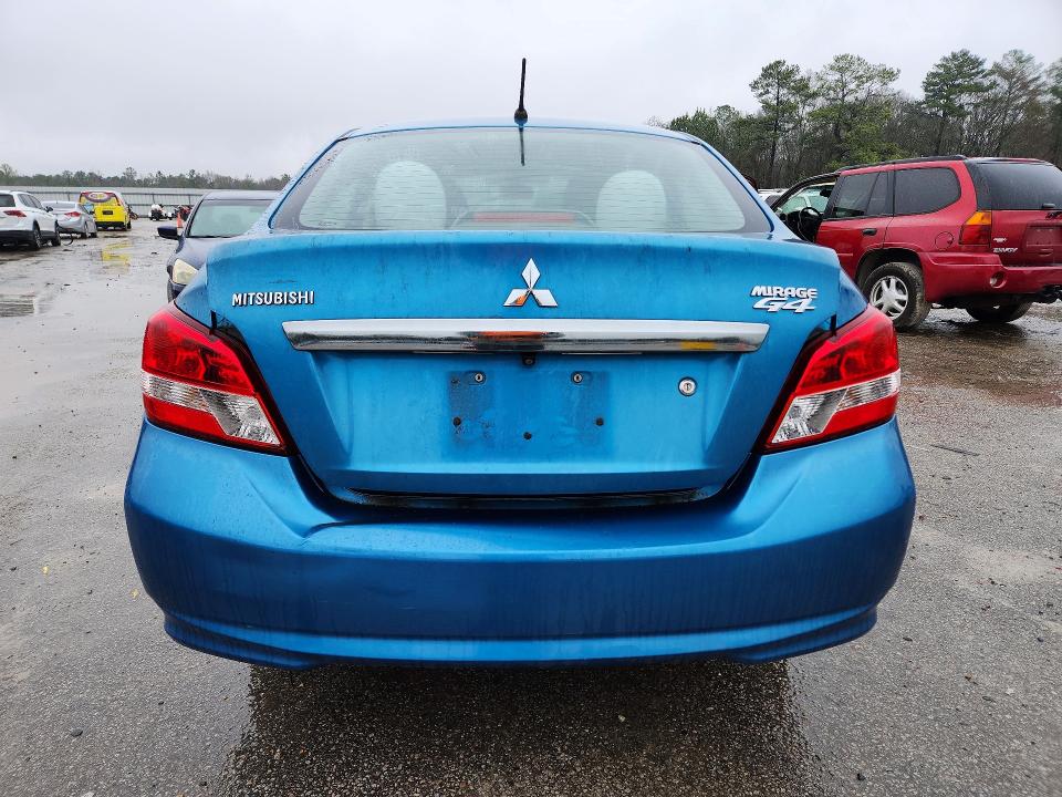 2018 Mitsubishi Mirage VIN ML32F3FJ6JHF03808 COPART salvage auction — FRONT END, Sc - Cert Of Title-Salvage, sold $1,600 on 2026-07-13 (photo 6)