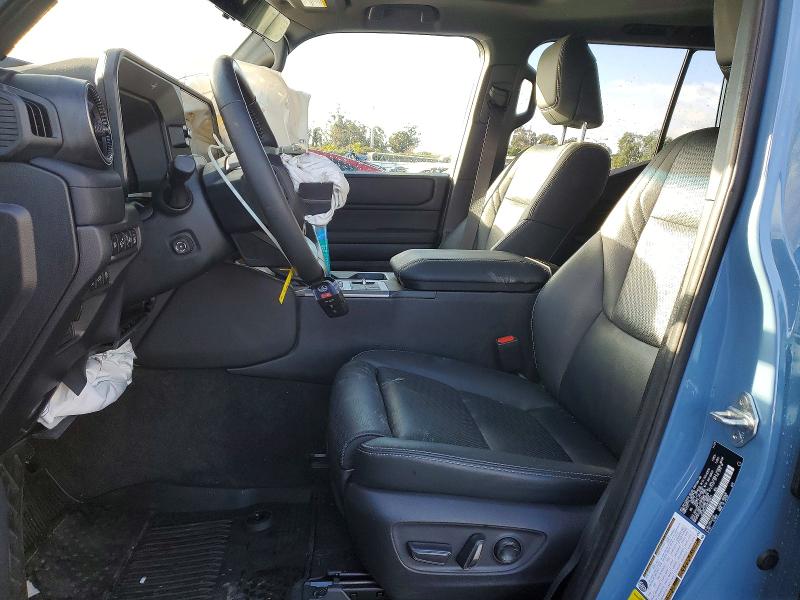 2025 Toyota Land cruiser VIN JTEABFAJXSK026813 COPART salvage auction — Front End, CA - SALVAGE CERTIFICATE, sold $29,250 on 2026-06-08 (photo 7)
