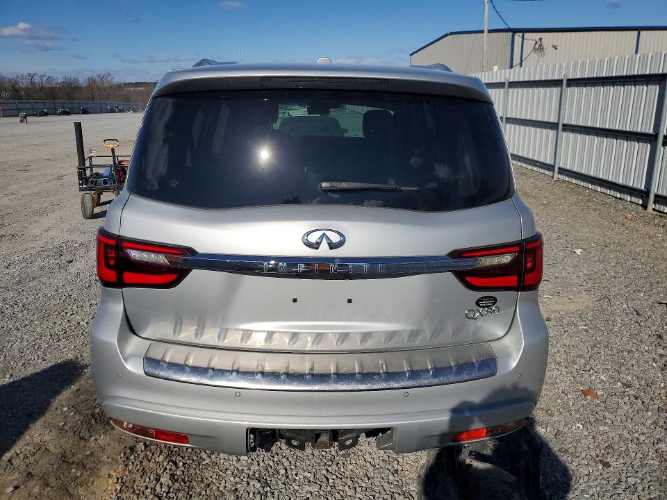 2020 Infiniti Qx80 VIN JN8AZ2NF6L9703304 COPART salvage auction — MINOR DENT/SCRATCHES, Nc - Dealer Only Clean Title, sold $11,800 on 2026-07-07 (photo 6)