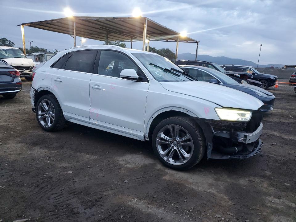 2018 Audi Q3 VIN WA1HCCFSXJR020218 COPART salvage auction — VANDALISM, Ca - Salvage Certificate, sold $125 on 2026-07-07 (photo 4)