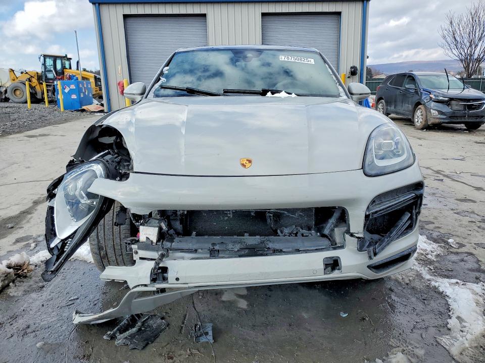 2022 Porsche Cayenne VIN WP1BE2AY8NDA51125 COPART salvage auction — FRONT END, Pa - Certificate Of Salvage, sold $22,200 on 2026-07-29 (photo 5)